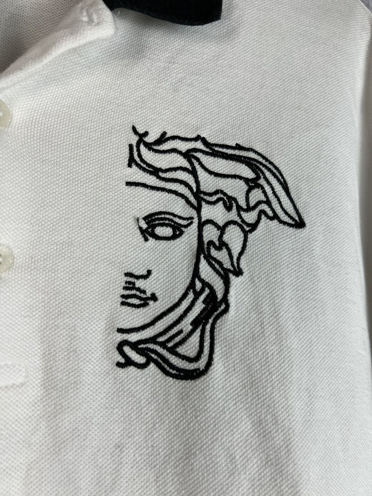 Versace Versace Medusa big chest logo polo shirt Size US XL / EU 56 / 4 - 3 Thumbnail