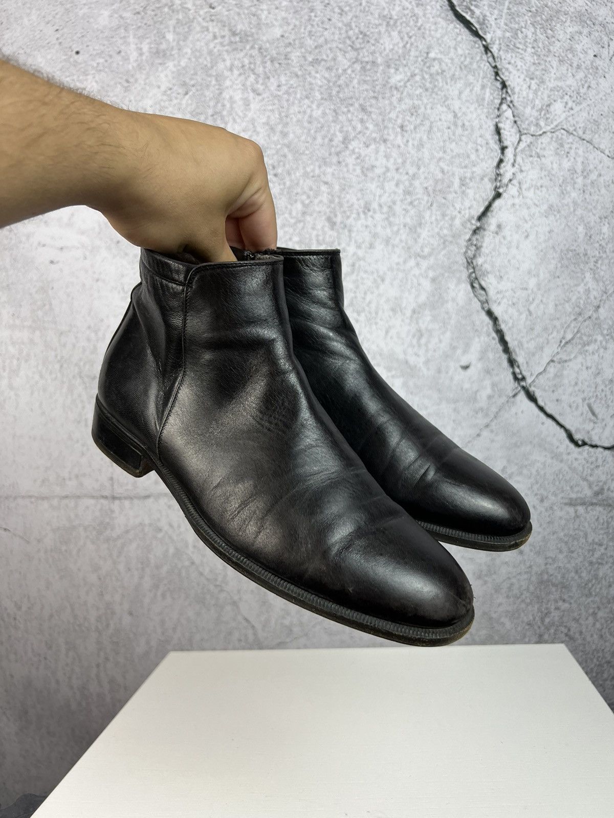 Vintage Vintage Italian Leather derby shoes Size US 8 / EU 41 - 3 Thumbnail