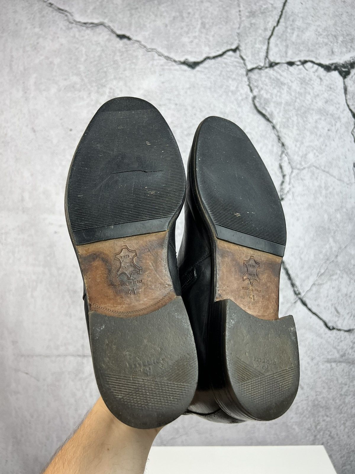 Vintage Vintage Italian Leather derby shoes Size US 8 / EU 41 - 9 Thumbnail