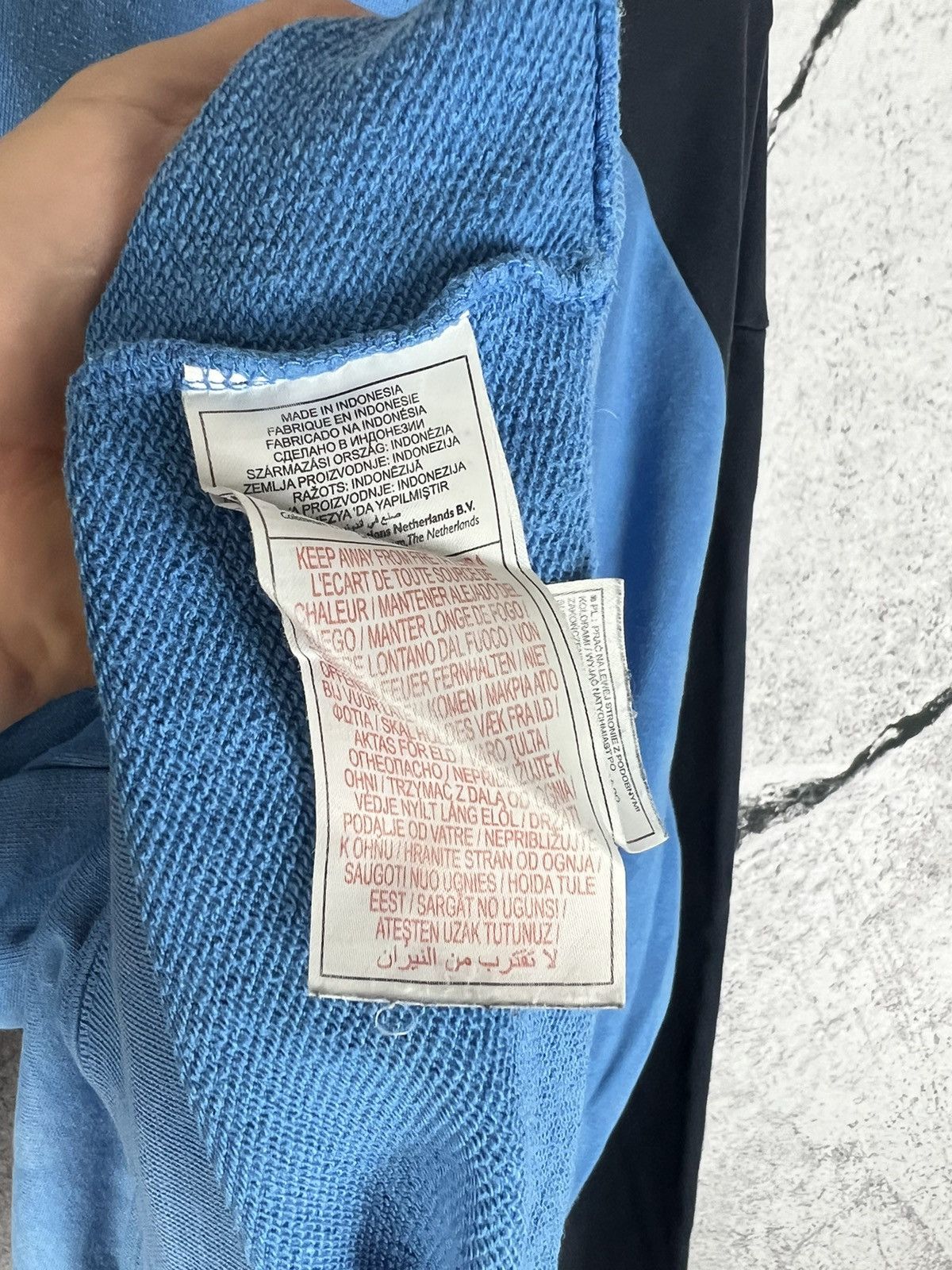 Nike Vintage Nike 00s baby blue sweatshirt Size US XXL / EU 58 / 5 - 4 Thumbnail
