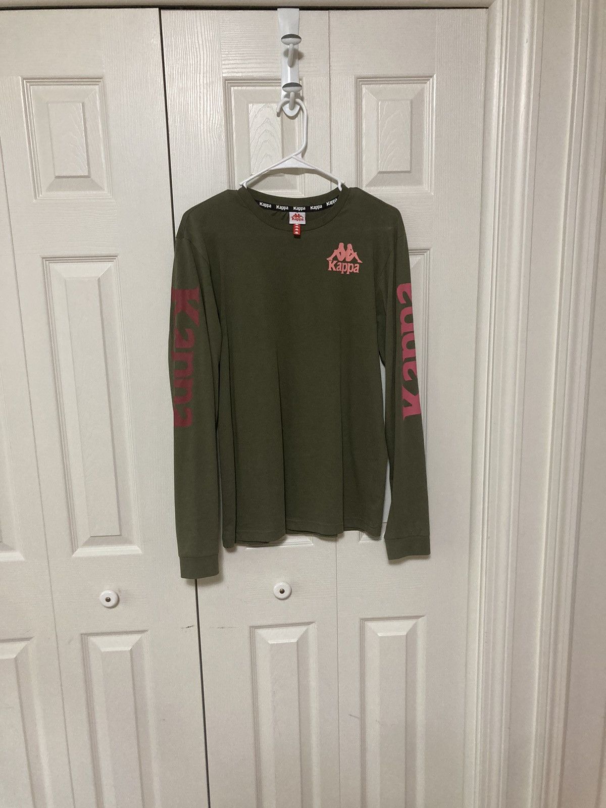 Kappa Green/Pink Longsleeve Size US M / EU 48-50 / 2 - 2 Thumbnail