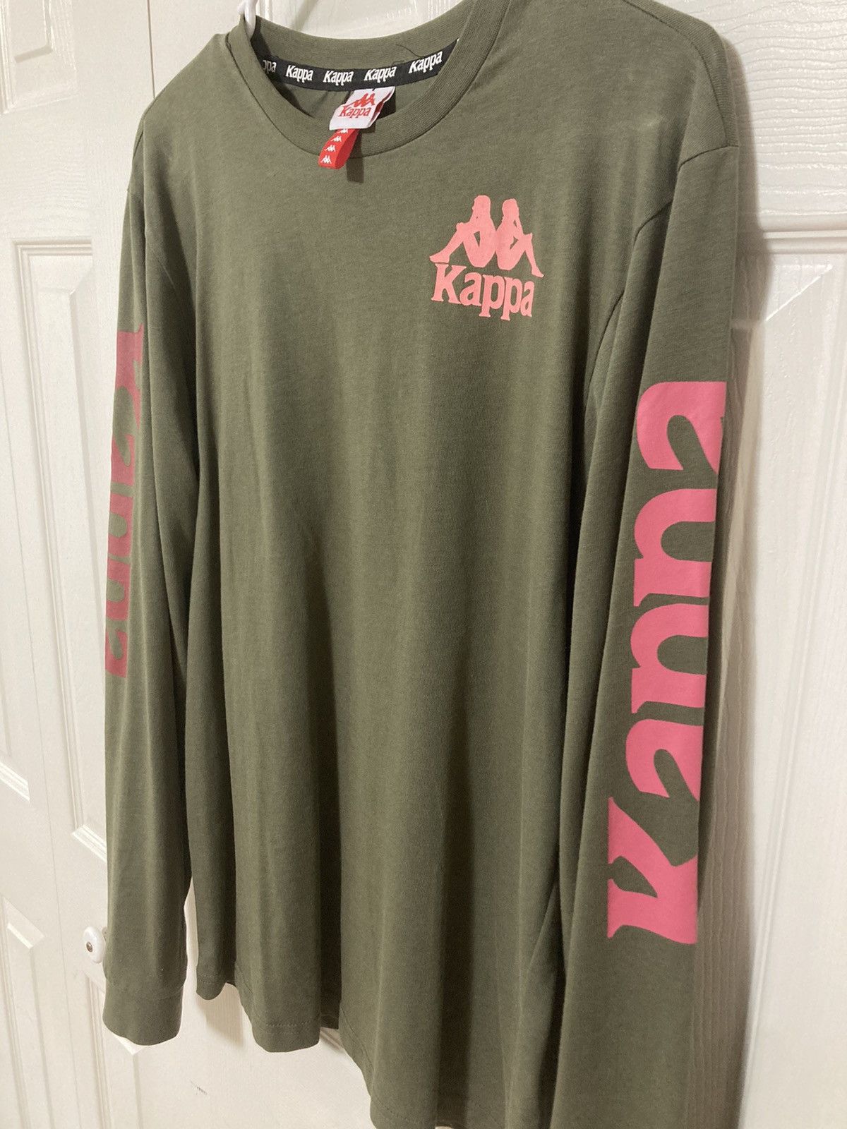 Kappa Green/Pink Longsleeve Size US M / EU 48-50 / 2 - 1 Thumbnail