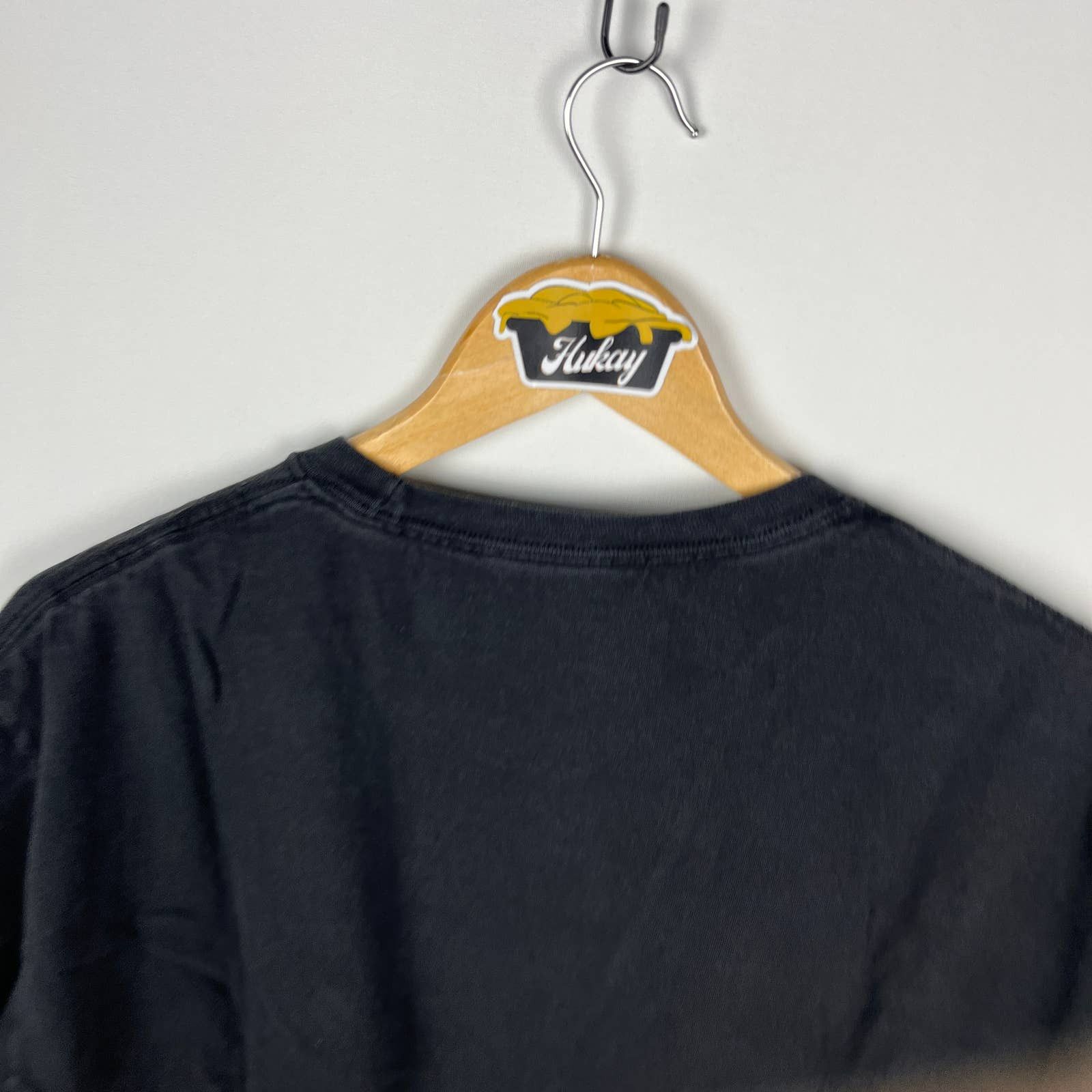 Vintage Faded Blank Black T shirt Large Size US L / EU 52-54 / 3 - 9 Thumbnail