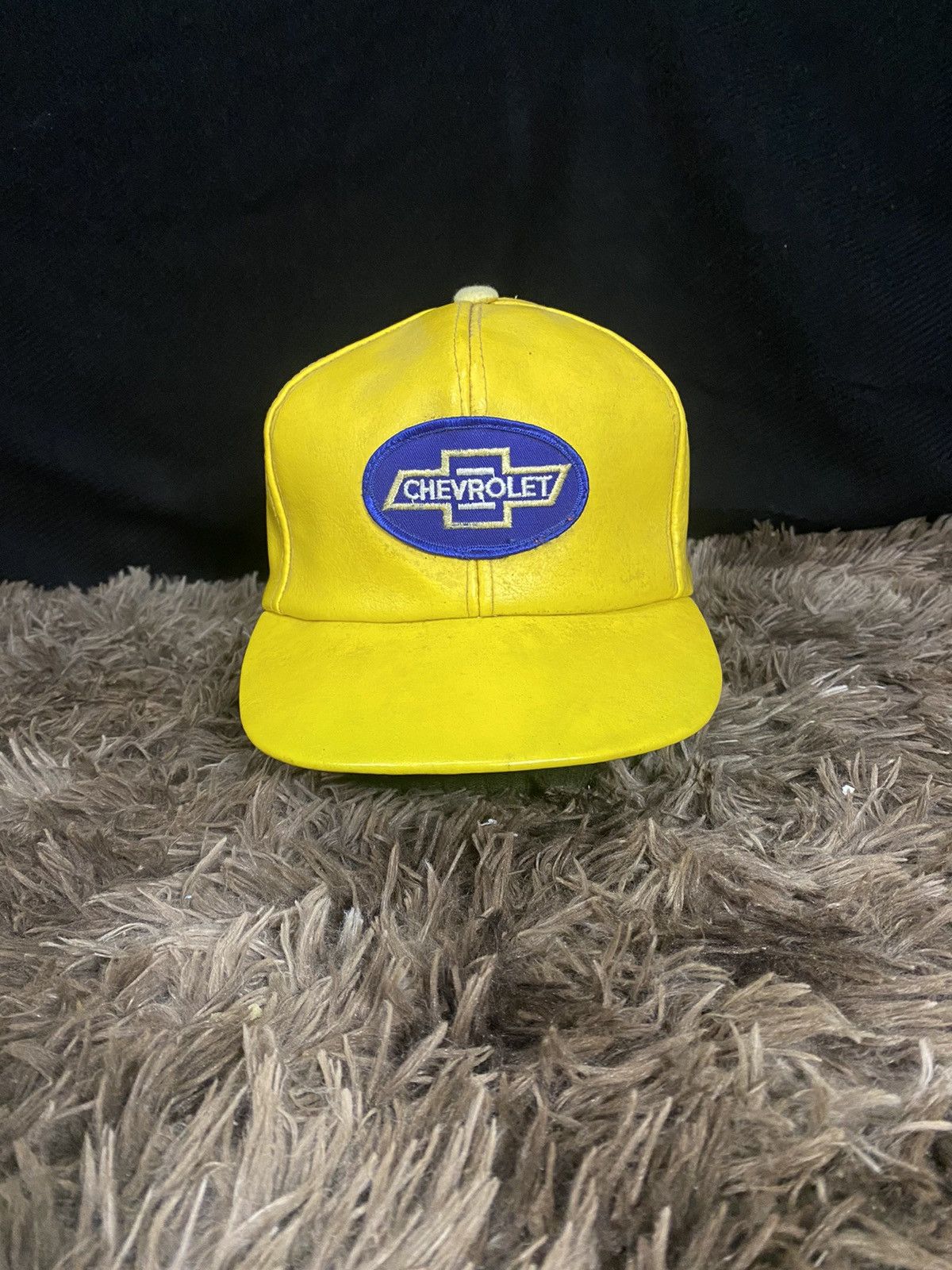 Leather × Vintage Vintage 80’s Racing Car Chevrolet Leather by youngan Size ONE SIZE - 2 Thumbnail