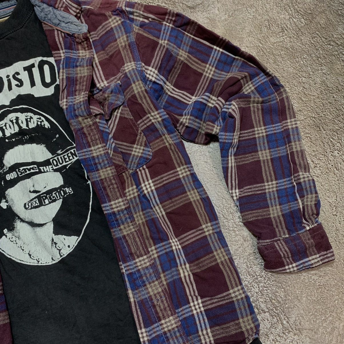 Flannel vintage flannel shirt checkered plaid streetwear 90s Y2K Size US XL / EU 56 / 4 - 5 Thumbnail