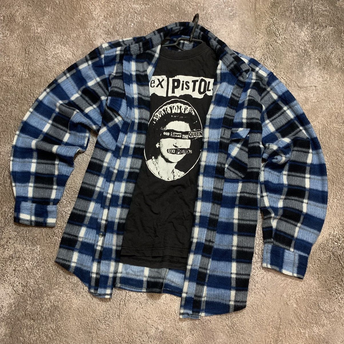 Vintage Vintage 90s Sex Pistols Graphic Tee Punk Grunge Washed XL Size US XL / EU 56 / 4 - 2 Thumbnail