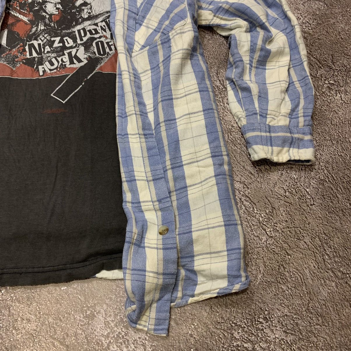 Vintage Vintage 90s Y2K Checkered Plaid Shirt Streetwear Tapered XL Size US XL / EU 56 / 4 - 5 Thumbnail