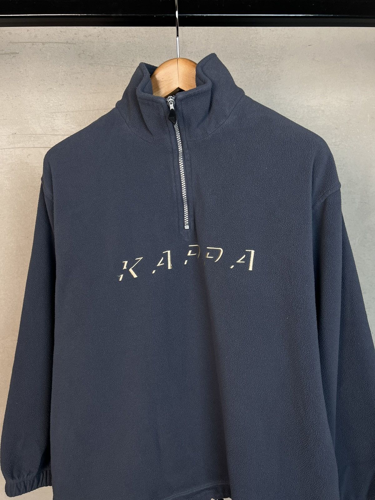 Kappa × Vintage Vintage KAppa 1/4 Zip Fleece Pullover Size US M / EU 48-50 / 2 - 1 Thumbnail