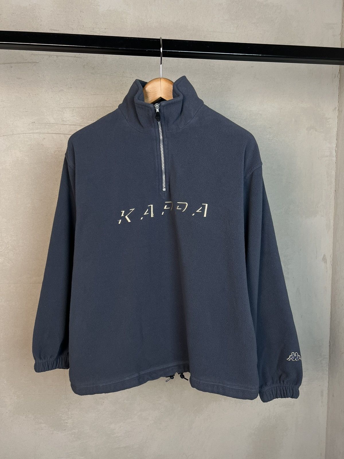Kappa × Vintage Vintage KAppa 1/4 Zip Fleece Pullover Size US M / EU 48-50 / 2 - 2 Thumbnail