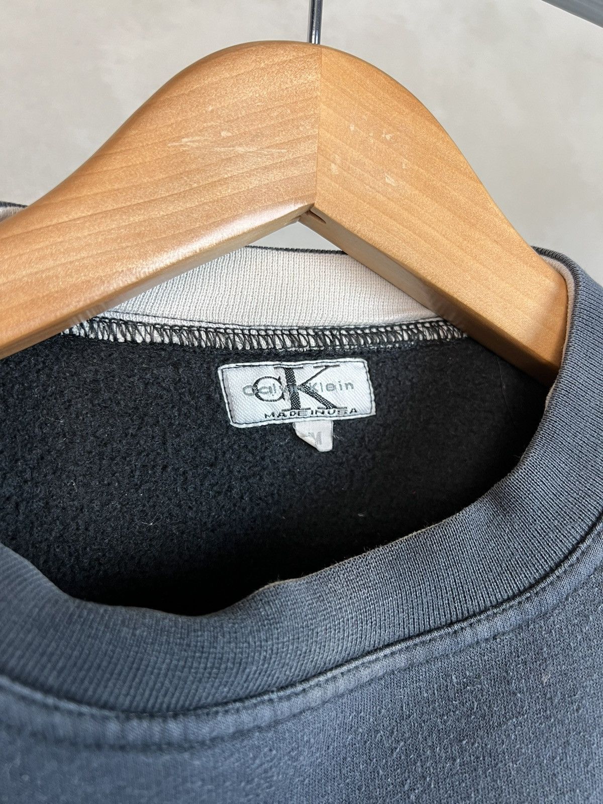 Calvin Klein •Free shipping• Vintage Calvin Klein Jeans Gray Sweatshirt Size US M / EU 48-50 / 2 - 4 Thumbnail