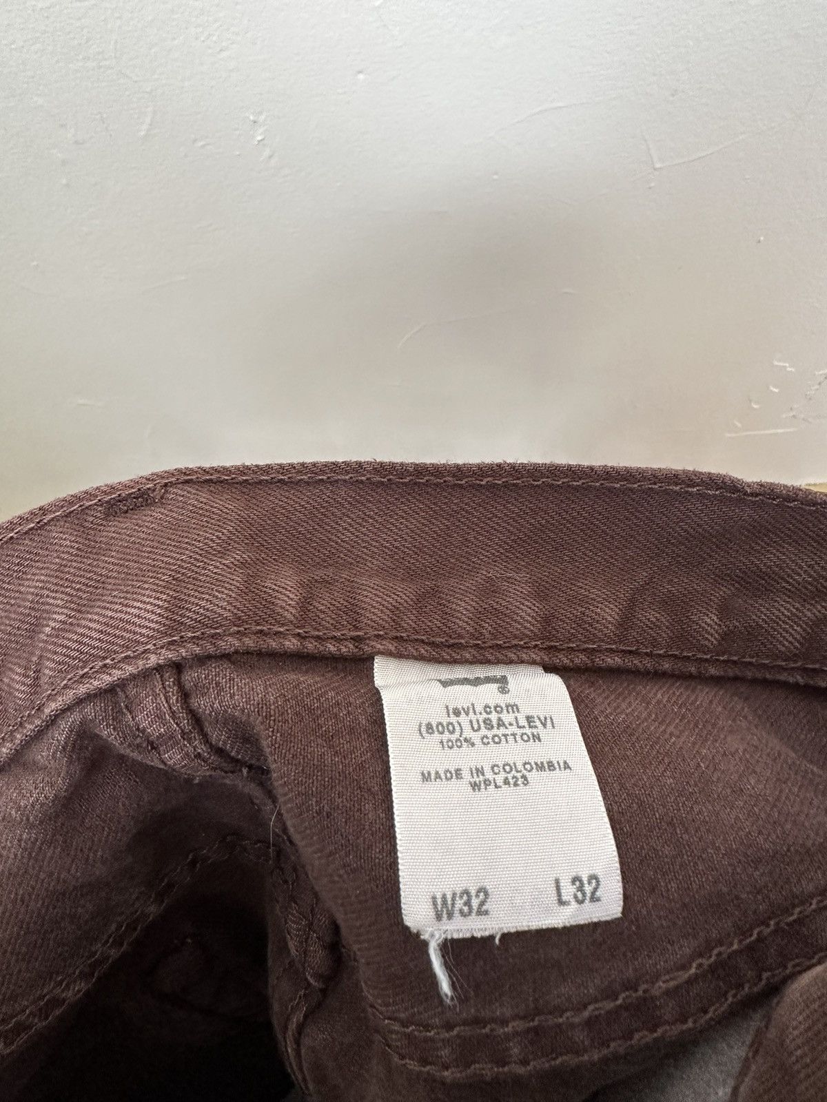 Levi's (31x33) CRAZY FADED BROWN Levi’s 501 Jeans Size US 31 - 10 Thumbnail