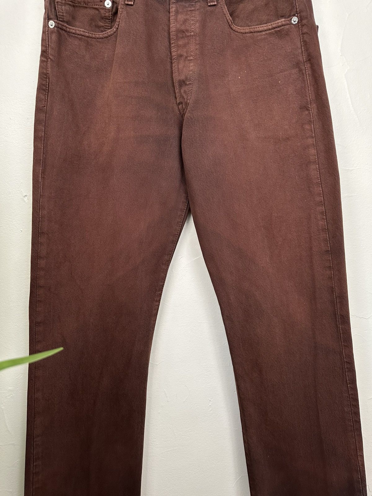 Levi's (31x33) CRAZY FADED BROWN Levi’s 501 Jeans Size US 31 - 4 Thumbnail