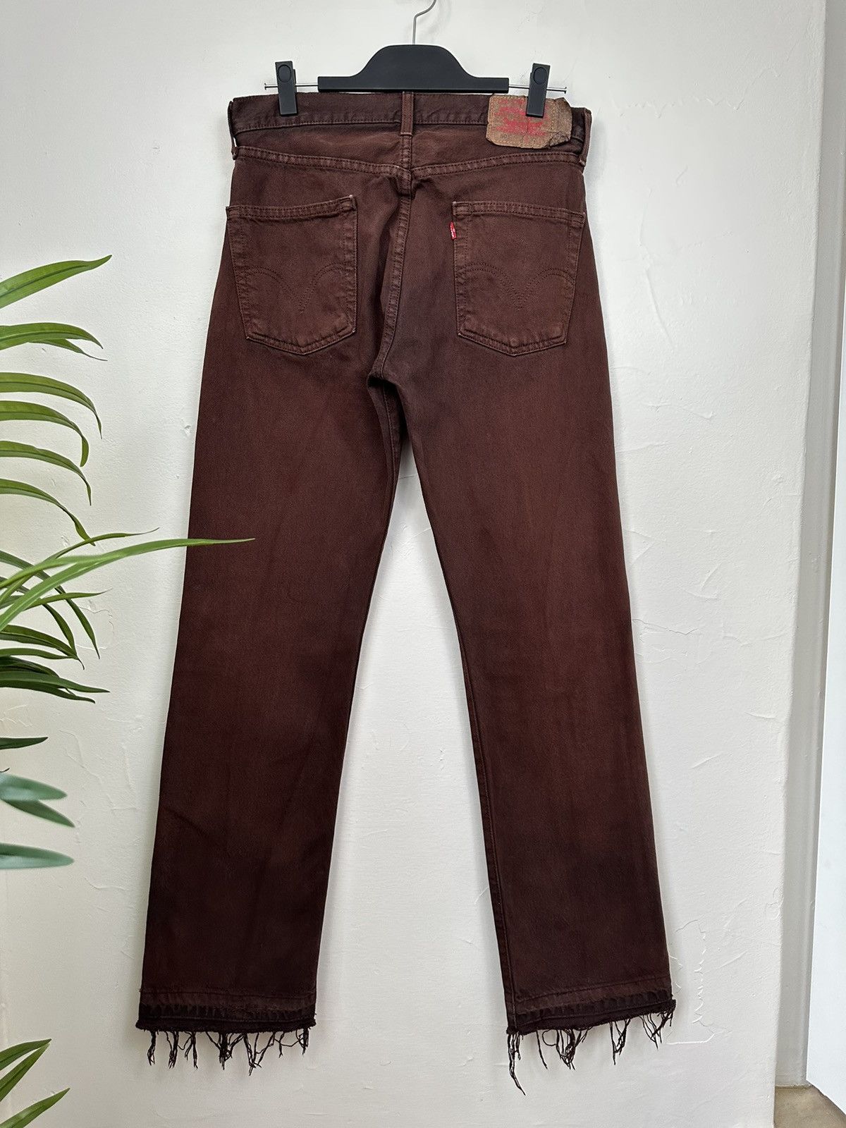 Levi's (31x33) CRAZY FADED BROWN Levi’s 501 Jeans Size US 31 - 11 Thumbnail