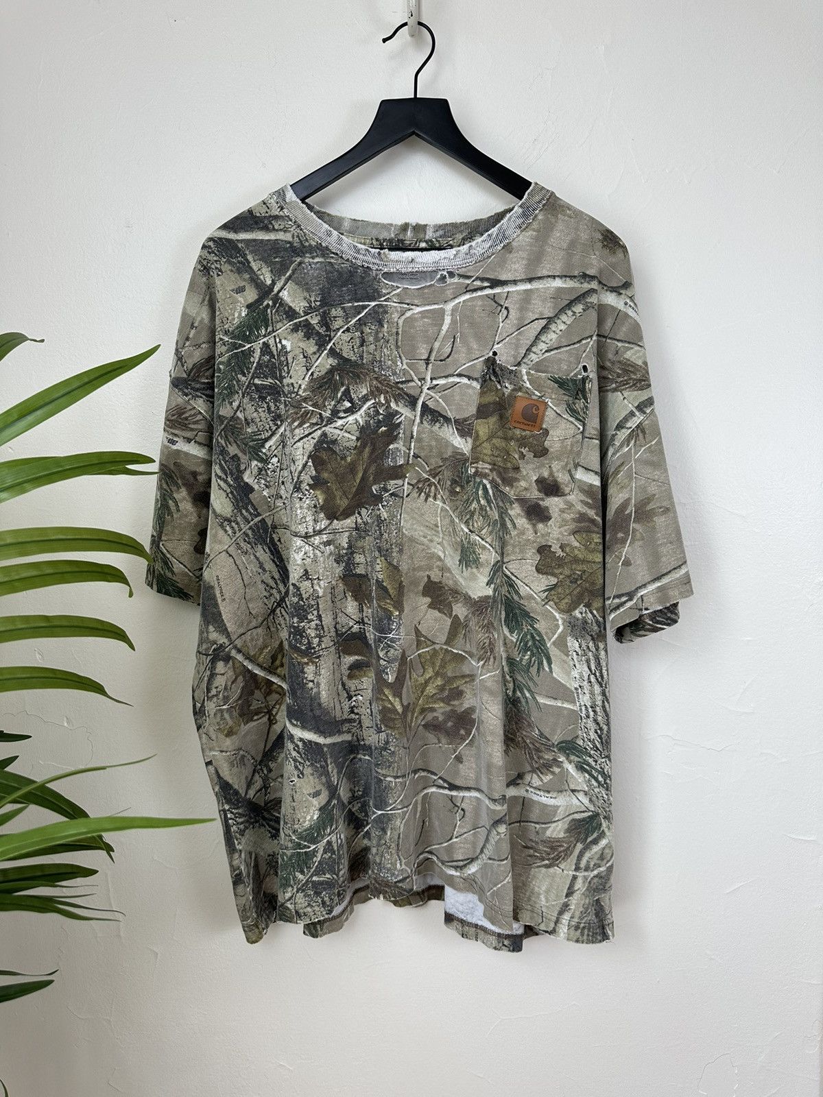 Other (2XL) SICK THRASHED CAMO Carhartt Pocket Tee Size US XXL / EU 58 / 5 - 2 Thumbnail