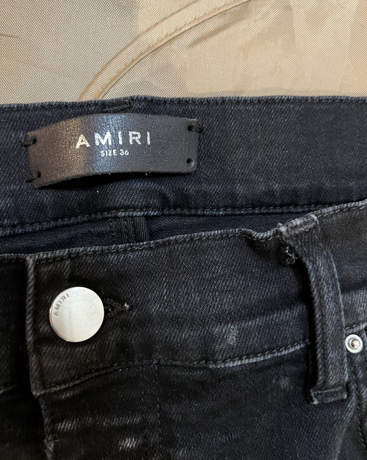 Amiri Amiri Men's Black Playboy Edition Magazine size 36 $2300 Size US 36 / EU 52 - 4 Thumbnail