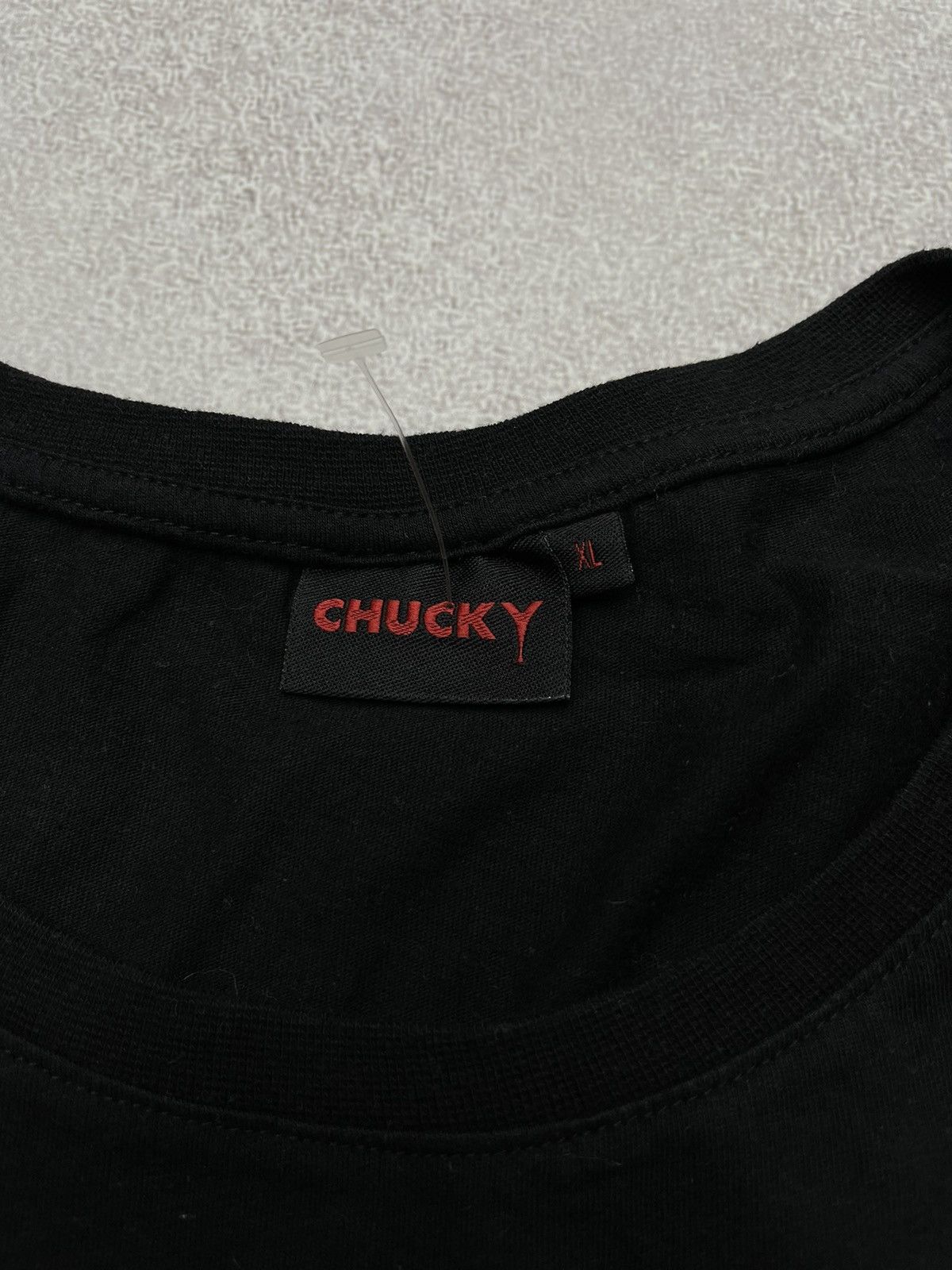 Other Vintage Chucky Black T Shirt Movie Rare Y2K Size US L / EU 52-54 / 3 - 4 Thumbnail