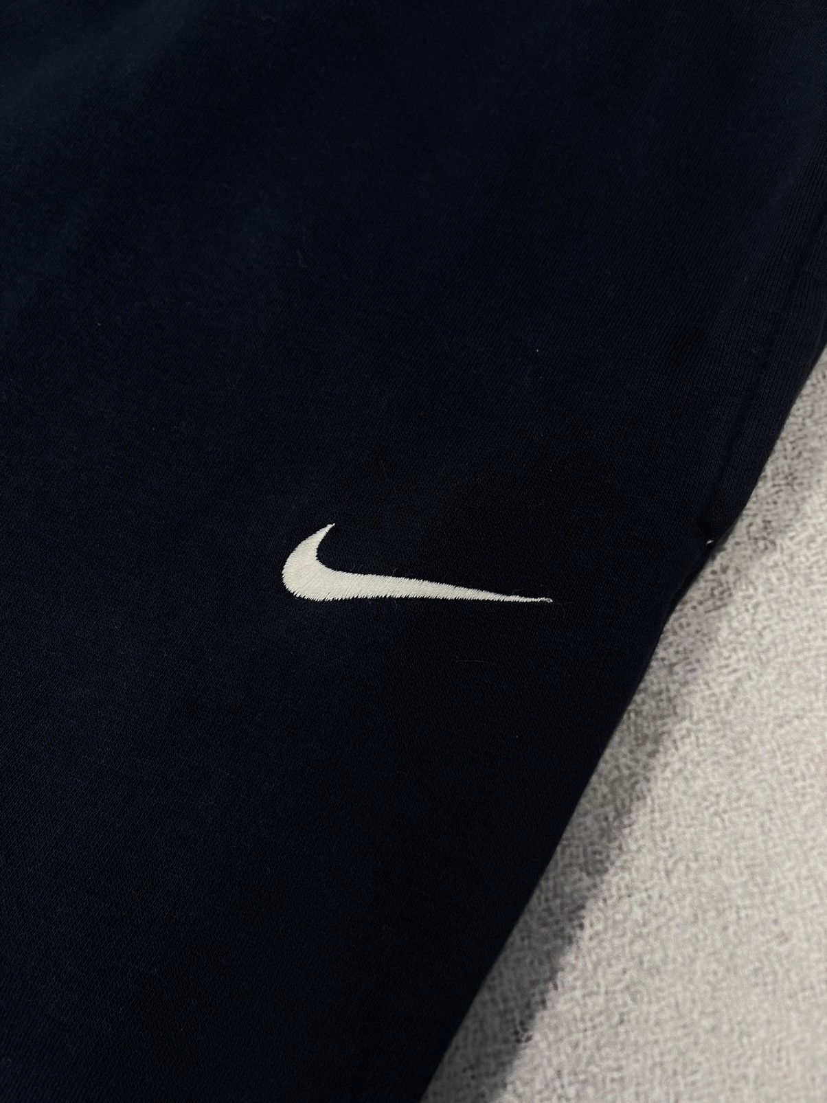 Nike Mens Nike Basic Sweatpants Navy Drill Swoosh Drip Size US 34 / EU 50 - 3 Thumbnail