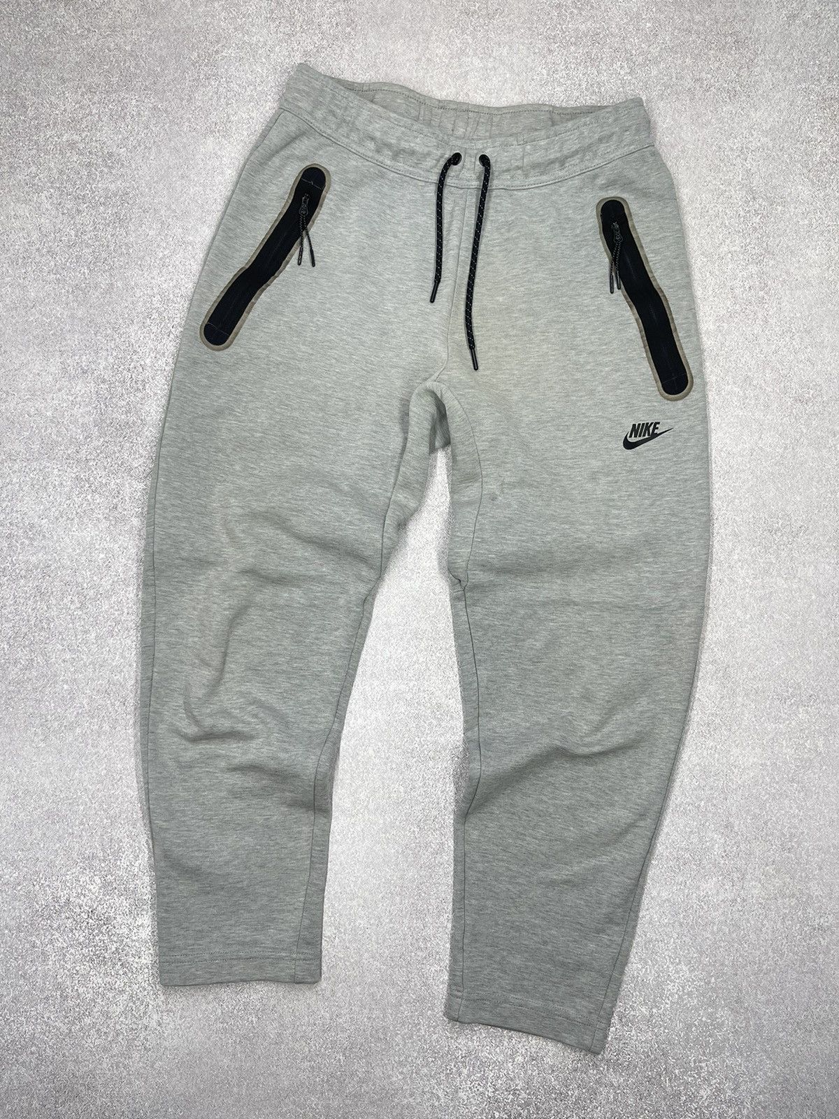 Mens Nike Tech Fleece NSW Jogger Grey Drill Swoosh Drip