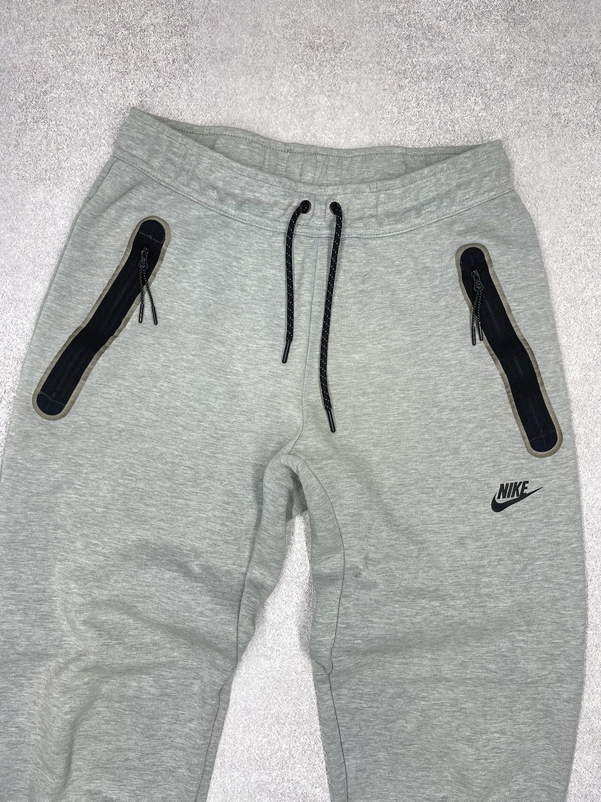 Nike × Nike ACG × Vintage Mens Nike Tech Fleece NSW Jogger Grey Drill Swoosh Drip Size US 30 / EU 46 - 2 Thumbnail