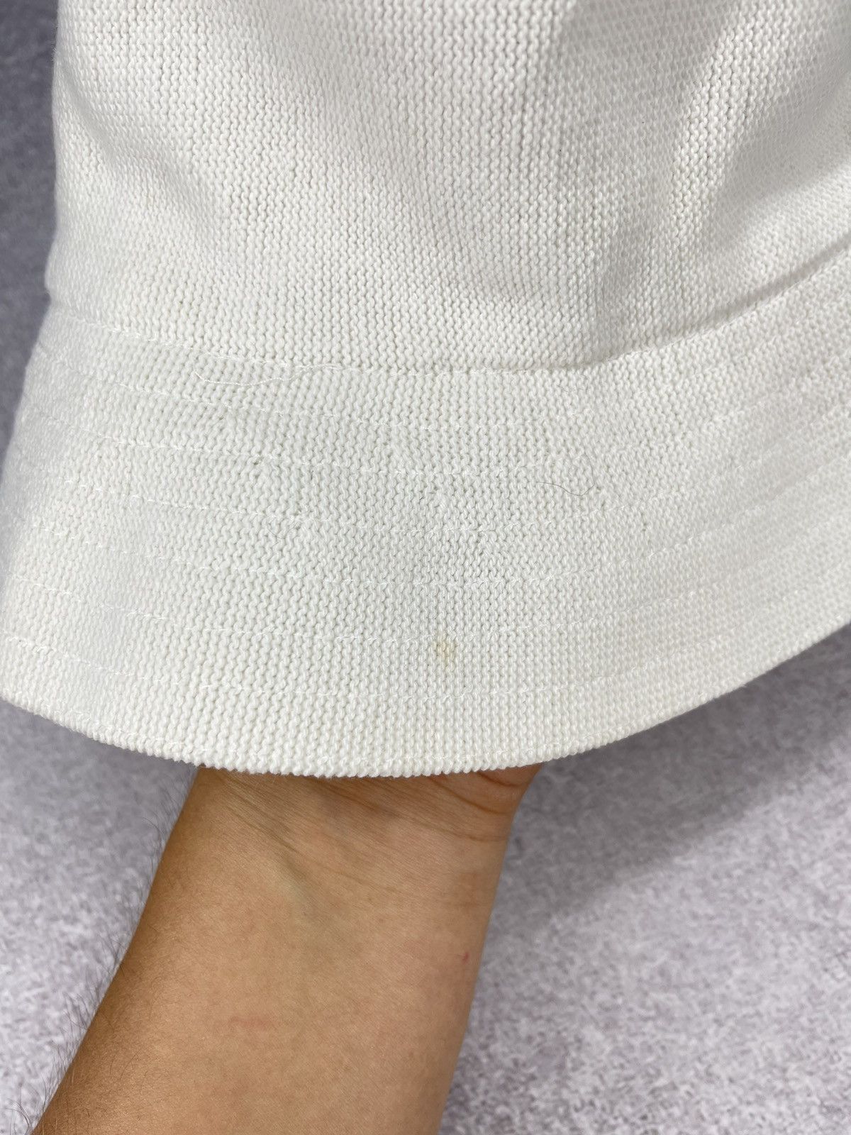 Kangol × Vintage Kangol Panama Hat White Y2K Size ONE SIZE - 7 Thumbnail