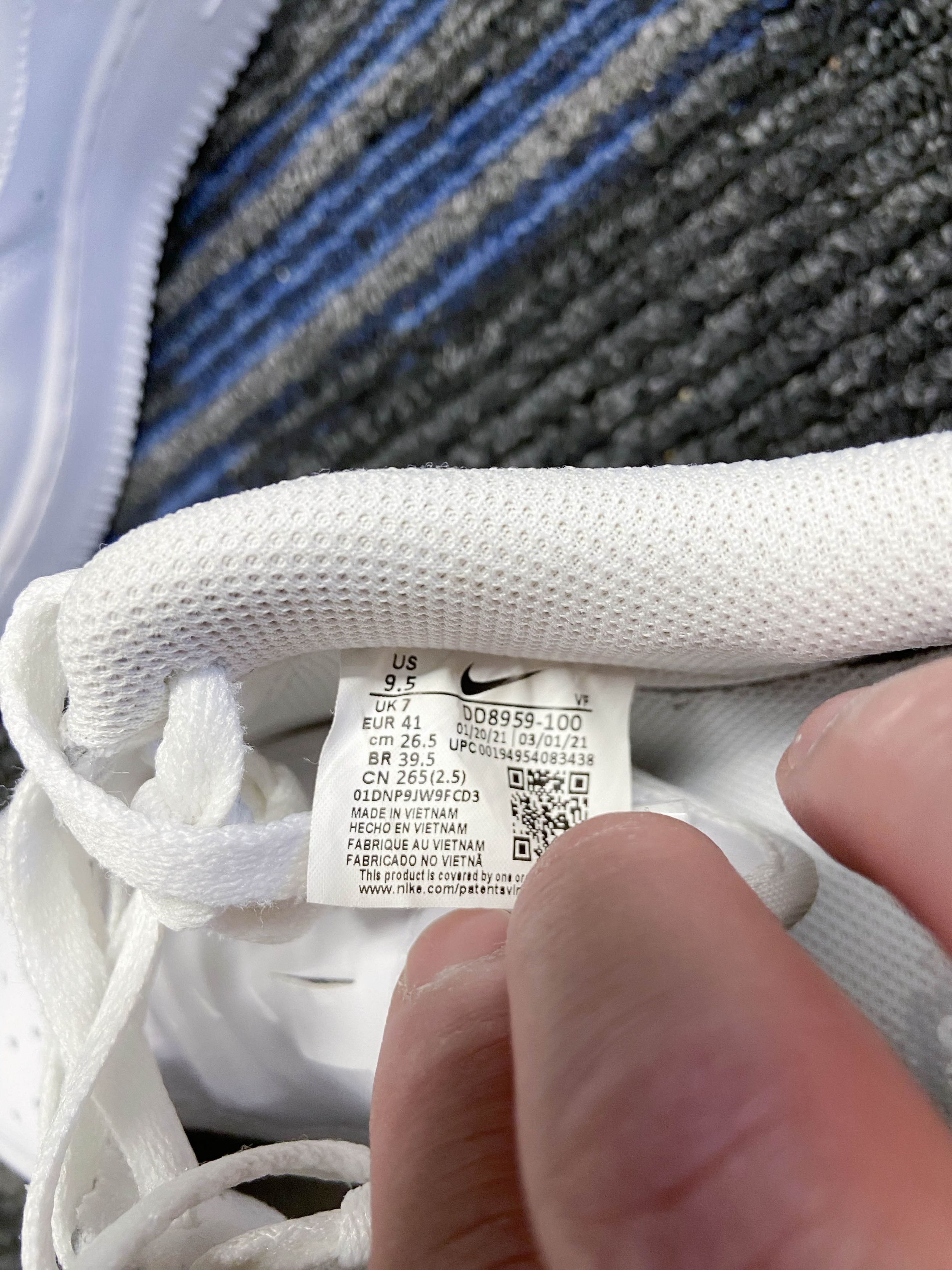 Nike Air Force 1 ‘07 Triple White (Women's) Size US 9.5 / IT 39.5 - 8 Thumbnail
