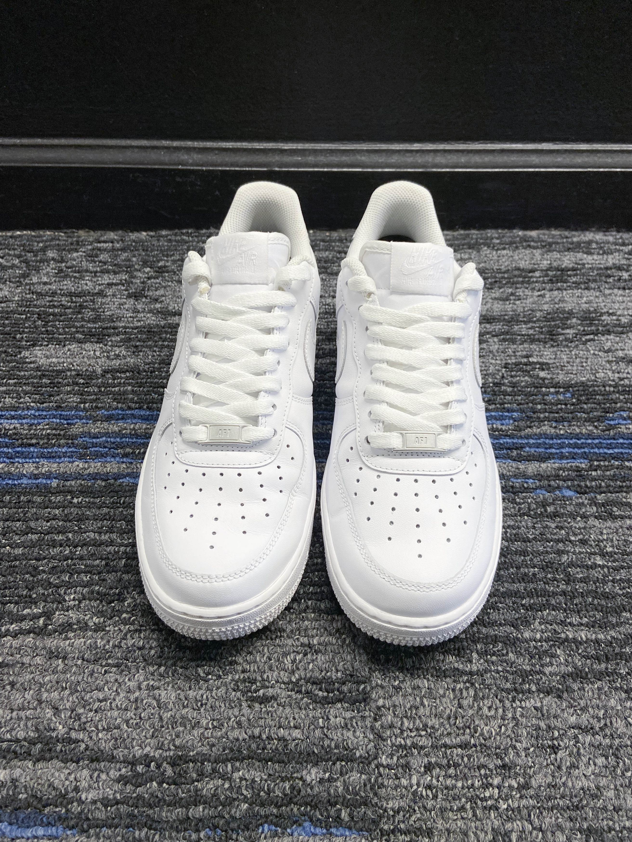 Nike Air Force 1 ‘07 Triple White (Women's) Size US 9.5 / IT 39.5 - 2 Thumbnail