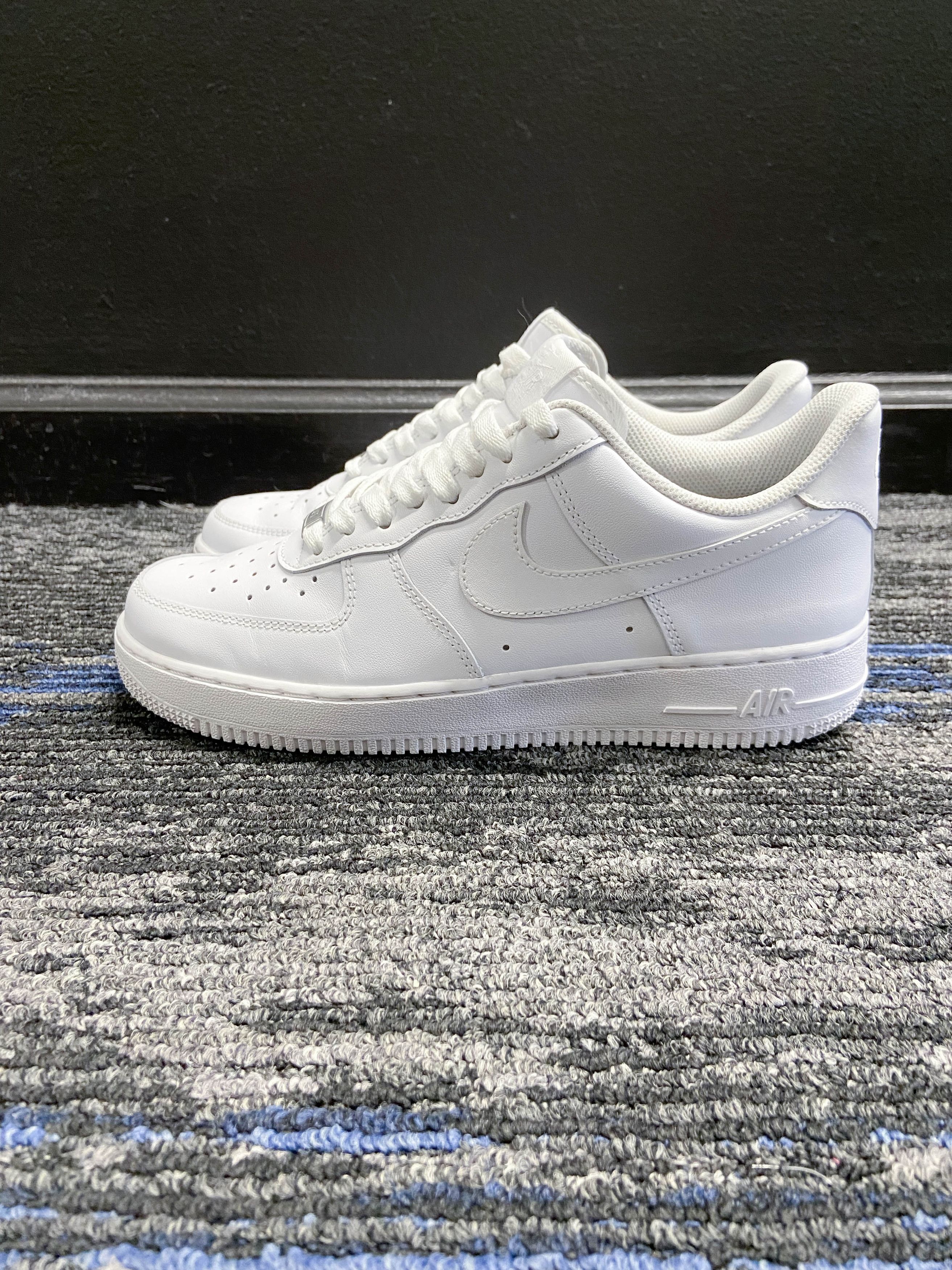 Nike Air Force 1 ‘07 Triple White (Women's) Size US 9.5 / IT 39.5 - 3 Thumbnail