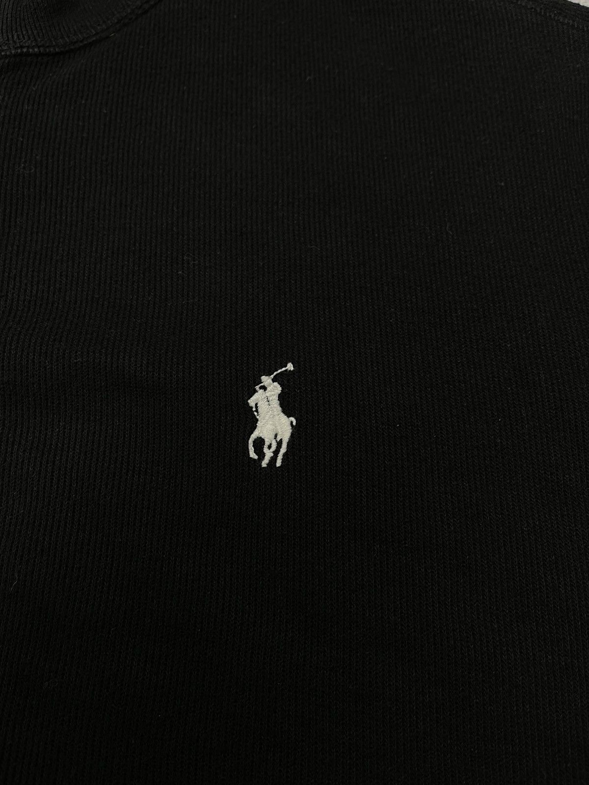 Polo Ralph Lauren Mens Polo Ralph Lauren Track Jacket Black Y2K Vintage Rugby Size US M / EU 48-50 / 2 - 5 Thumbnail