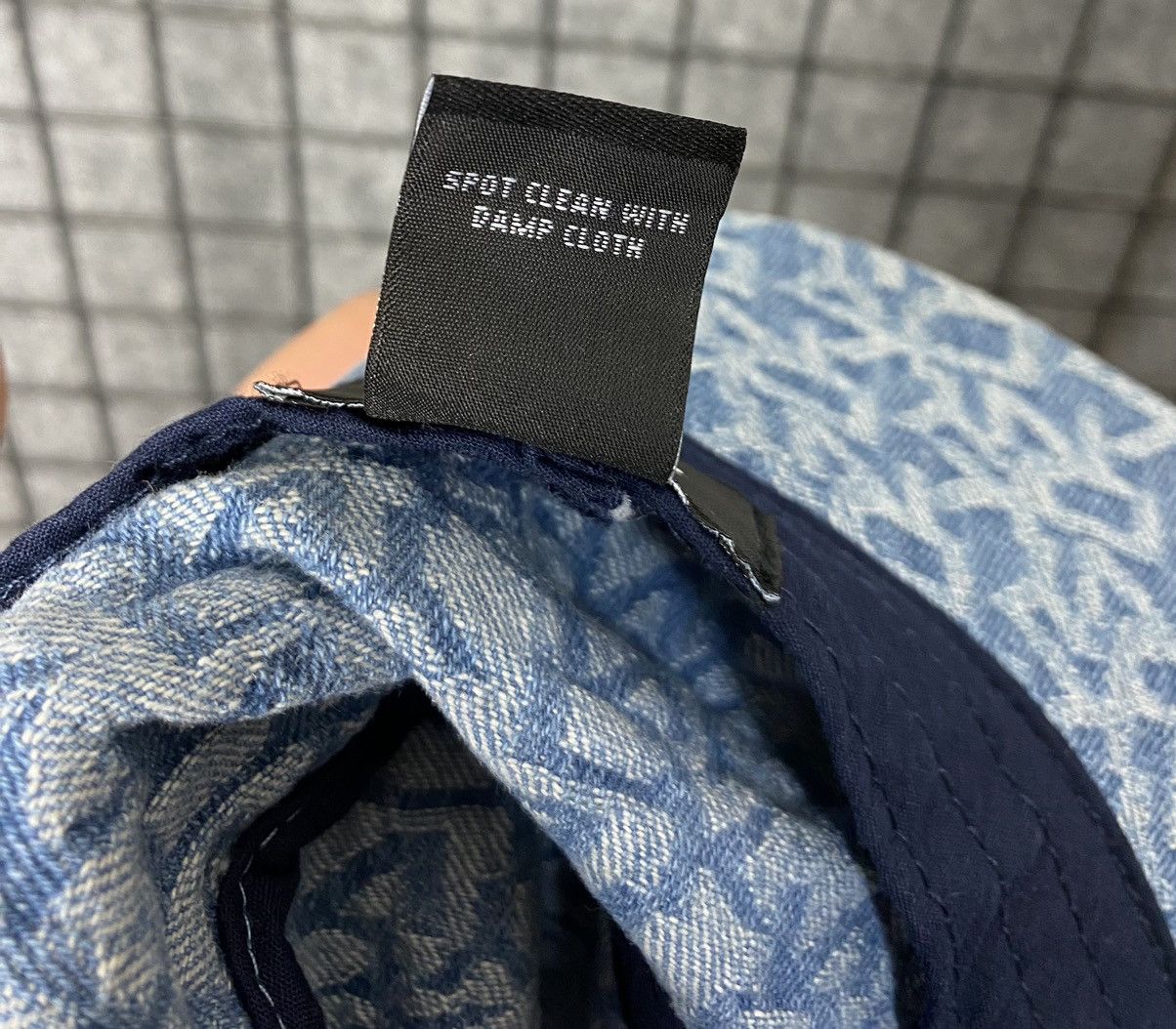 DKNY DKNY Streetwear Monogram Logo Denim Bucket Hat Size OS Size ONE SIZE - 8 Thumbnail