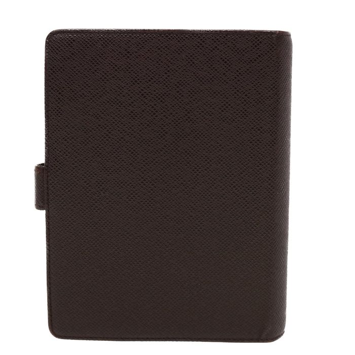 Auth Louis Vuitton Monogram Agenda R20007 Day Planner Cover Notebook Cover