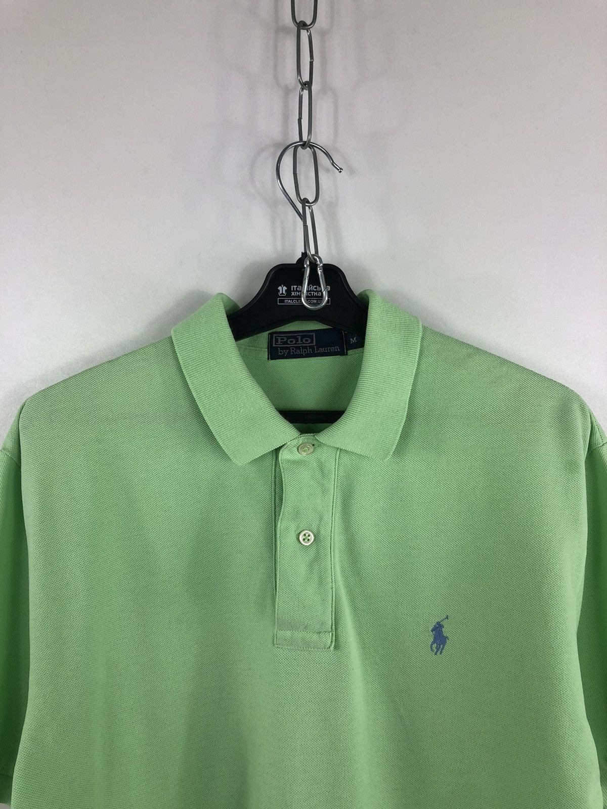 Japanese Brand × Polo Ralph Lauren × Vintage Vintage Polo Ralph Lauren Polo T-Shirt Light Green Size M Size US M / EU 48-50 / 2 - 3 Thumbnail