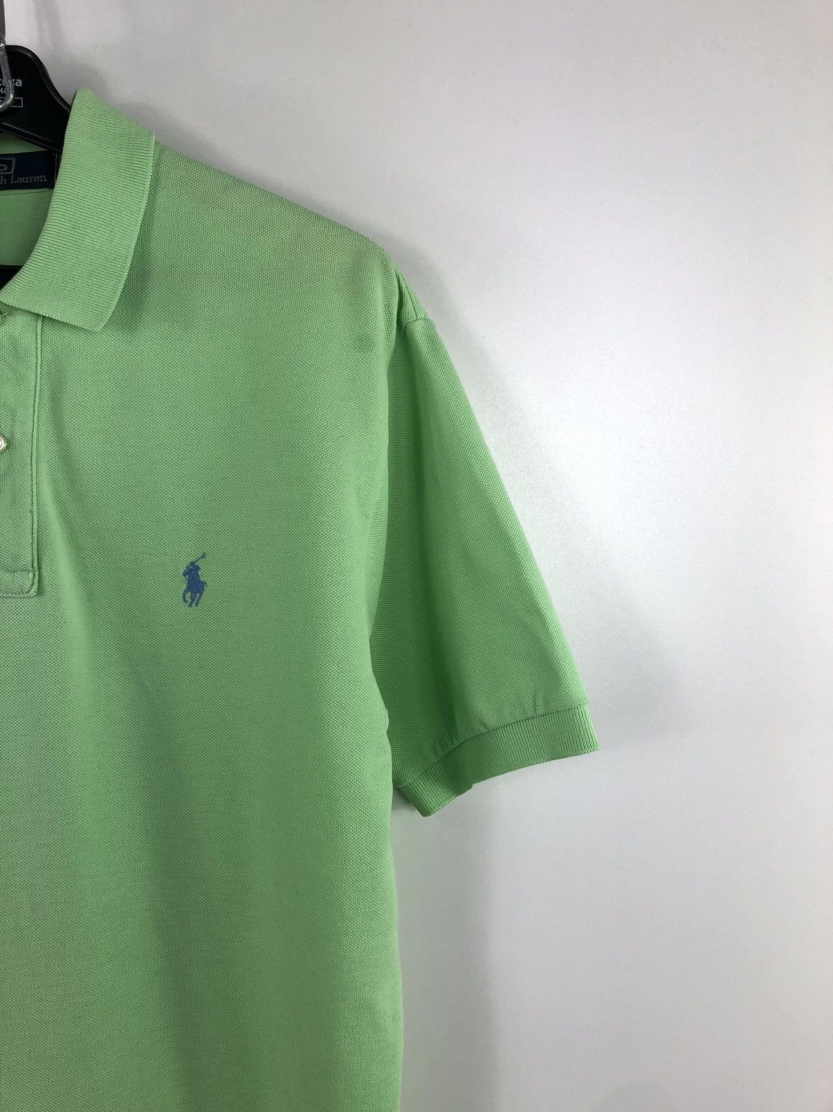 Japanese Brand × Polo Ralph Lauren × Vintage Vintage Polo Ralph Lauren Polo T-Shirt Light Green Size M Size US M / EU 48-50 / 2 - 5 Thumbnail