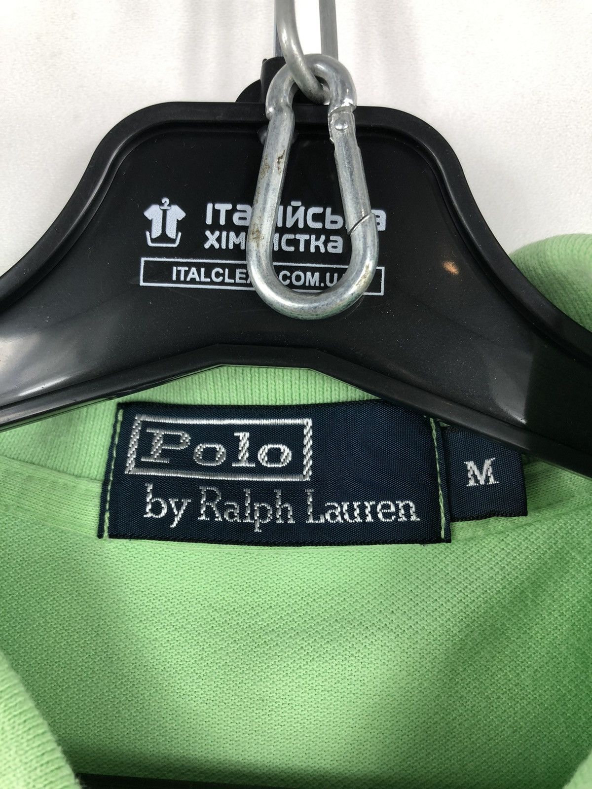 Japanese Brand × Polo Ralph Lauren × Vintage Vintage Polo Ralph Lauren Polo T-Shirt Light Green Size M Size US M / EU 48-50 / 2 - 6 Thumbnail