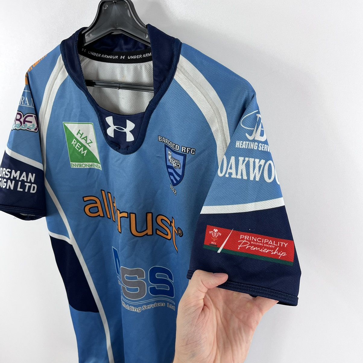Under Armour Under Armour Bargoed Rugby Football Jersey T-Shirt Size M Size US M / EU 48-50 / 2 - 5 Thumbnail