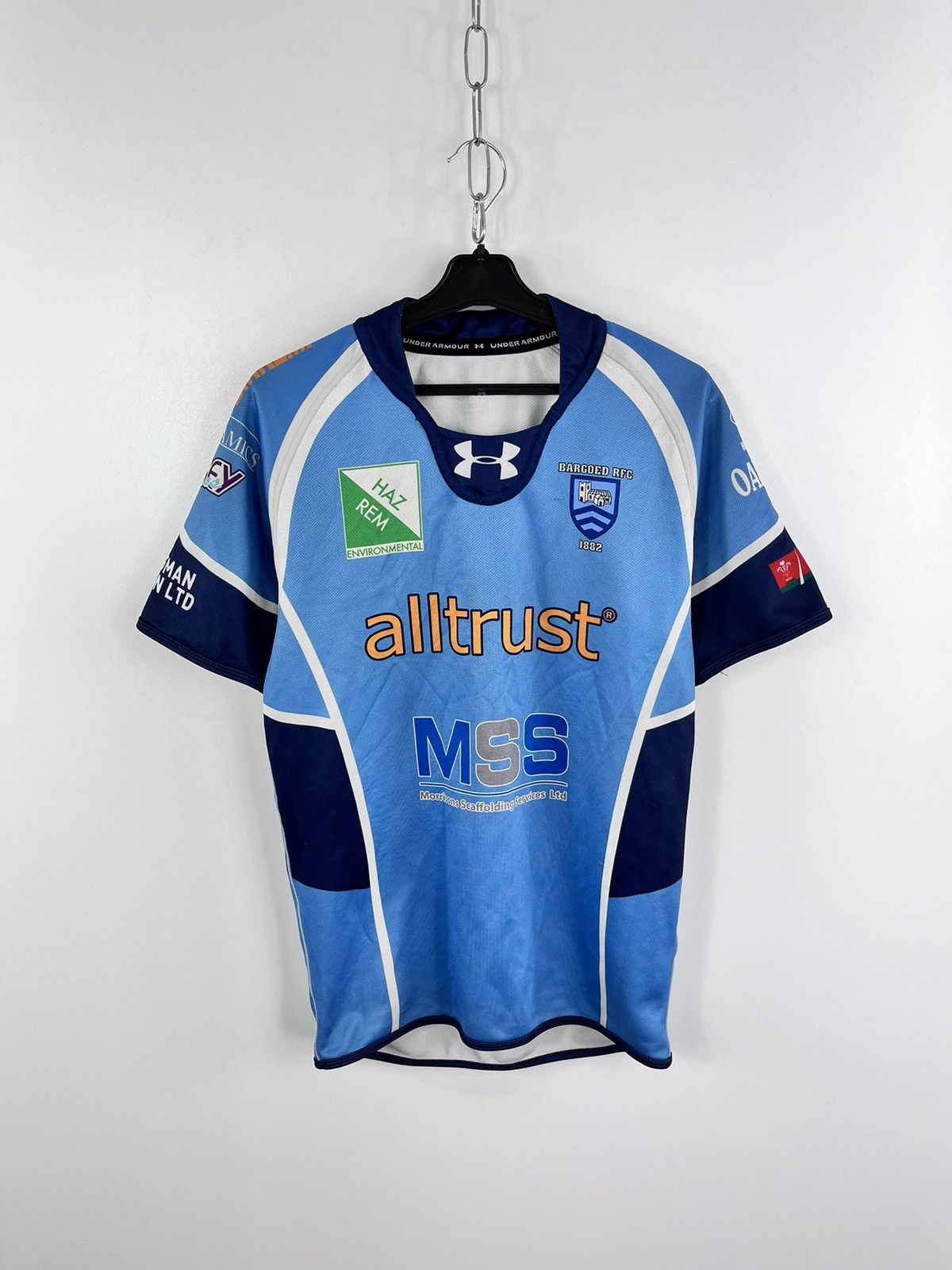 Under Armour Under Armour Bargoed Rugby Football Jersey T-Shirt Size M Size US M / EU 48-50 / 2 - 1 Thumbnail