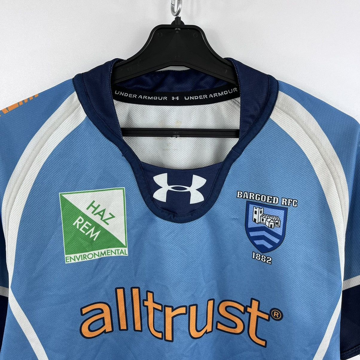 Under Armour Under Armour Bargoed Rugby Football Jersey T-Shirt Size M Size US M / EU 48-50 / 2 - 3 Thumbnail