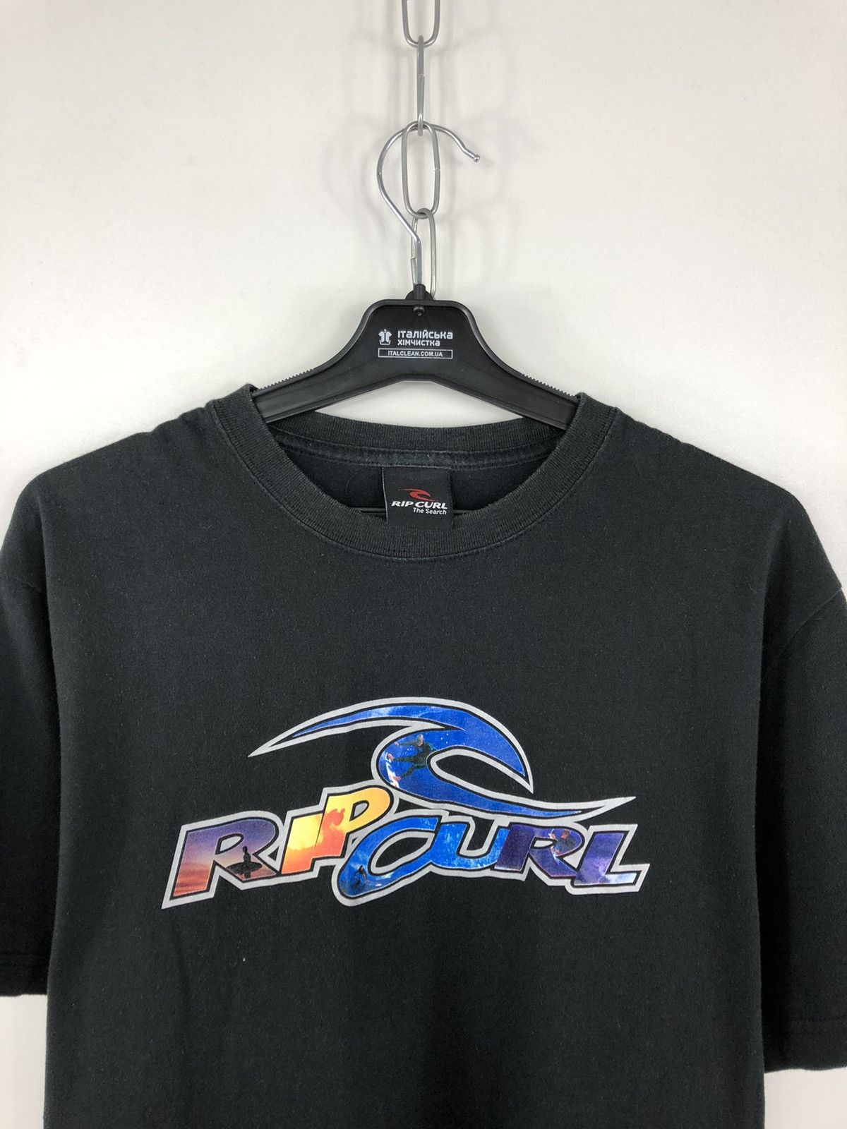 Rip Curl Vintage Rip Curl Surfer Style T-Shirt Black Size M Size US M / EU 48-50 / 2 - 3 Thumbnail