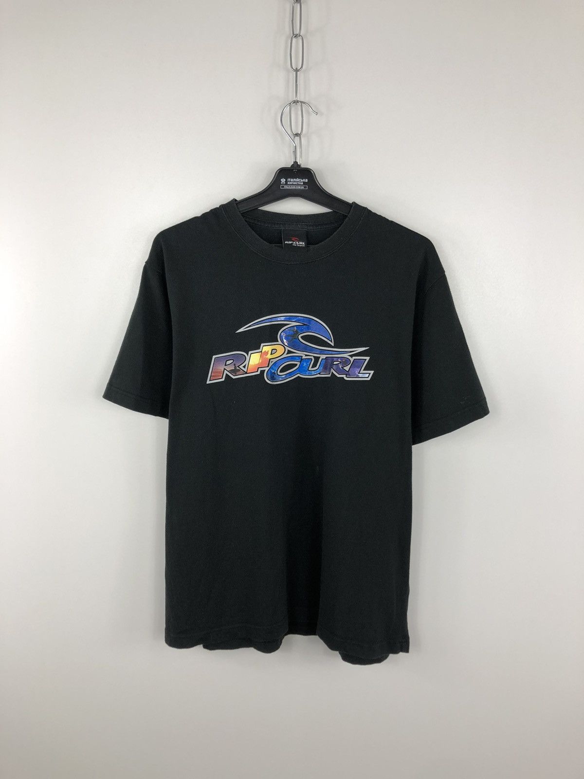 Rip Curl Vintage Rip Curl Surfer Style T-Shirt Black Size M Size US M / EU 48-50 / 2 - 1 Thumbnail