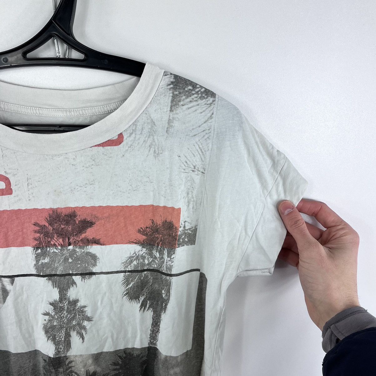 Allsaints Allsaints T-Shirt Short Sleeve Big Logo White Size XS Size US XS / EU 42 / 0 - 5 Thumbnail