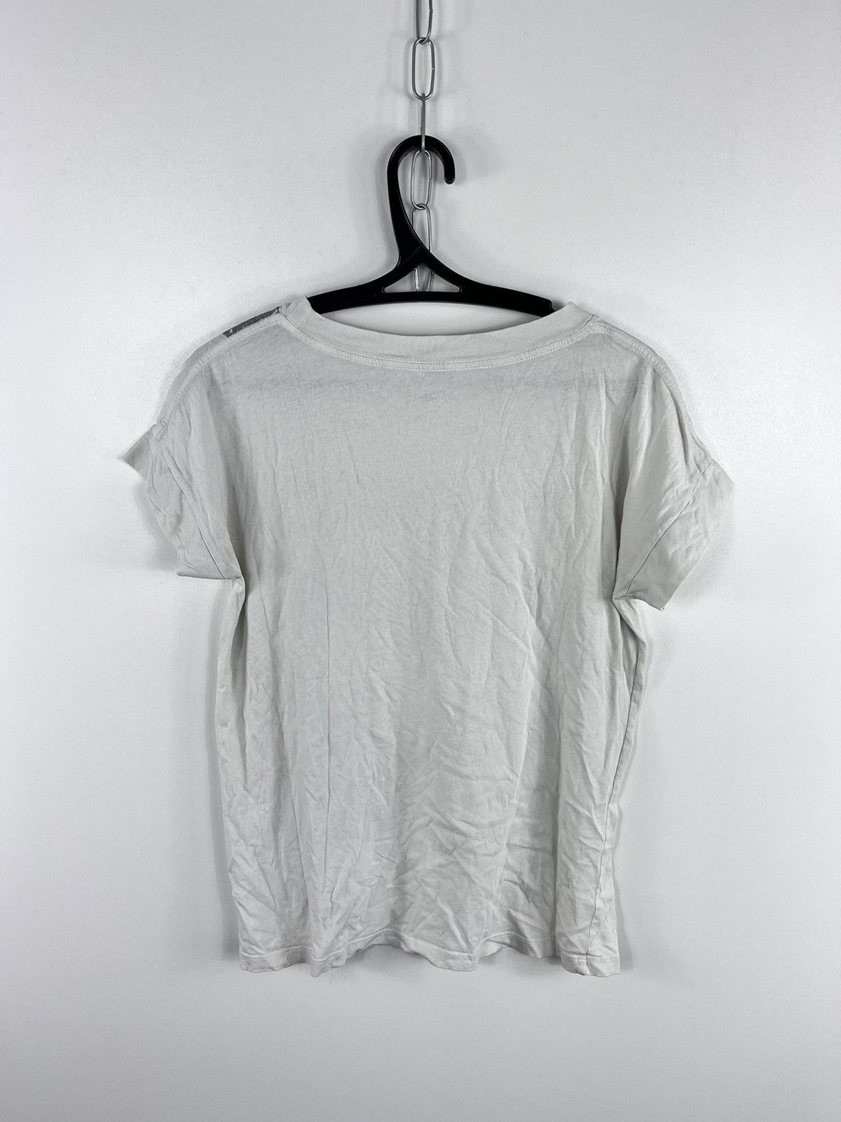 Allsaints Allsaints T-Shirt Short Sleeve Big Logo White Size XS Size US XS / EU 42 / 0 - 2 Thumbnail