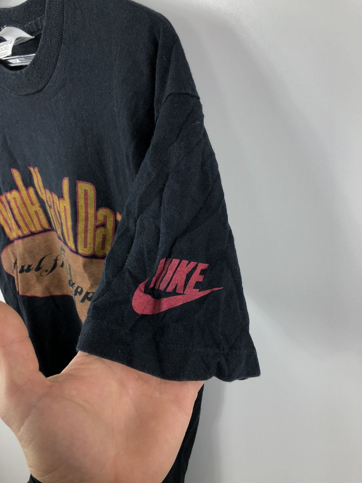 Nike × Vintage Vintage 90s Nike T-Shirt “Dunk Yard Daze” Basketball Size S Size US S / EU 44-46 / 1 - 5 Thumbnail