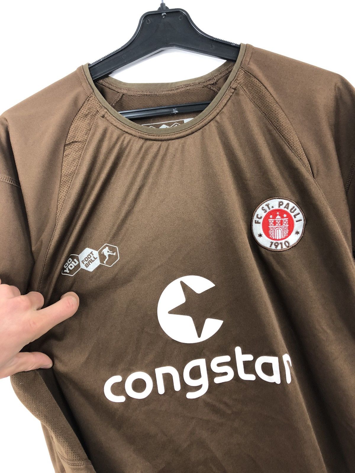 Other DoYouFootball F.C S.T Pauli 2007-08 Home Jersey Brown Size L Size US L / EU 52-54 / 3 - 4 Thumbnail
