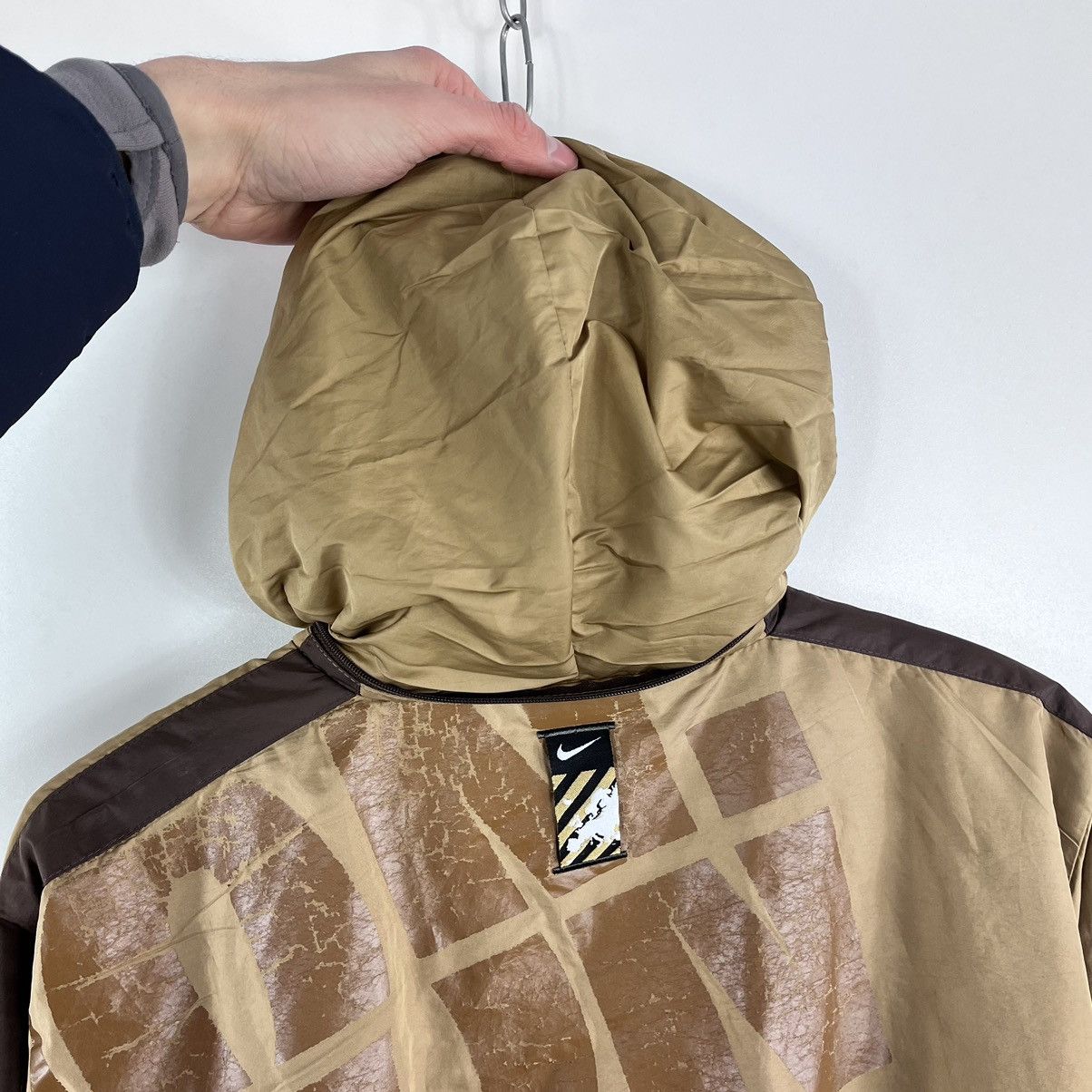 Nike × Vintage Vtg Nike Zip Jacket Embroidery Swoosh Back Big Logo Size S Size US S / EU 44-46 / 1 - 3 Thumbnail