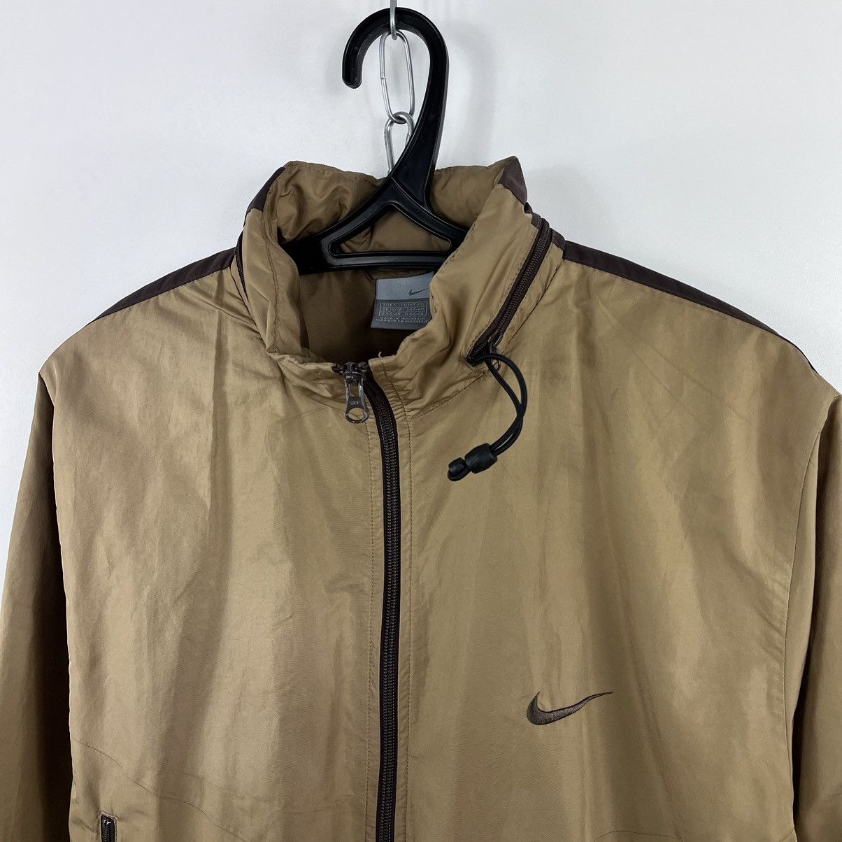 Nike × Vintage Vtg Nike Zip Jacket Embroidery Swoosh Back Big Logo Size S Size US S / EU 44-46 / 1 - 5 Thumbnail