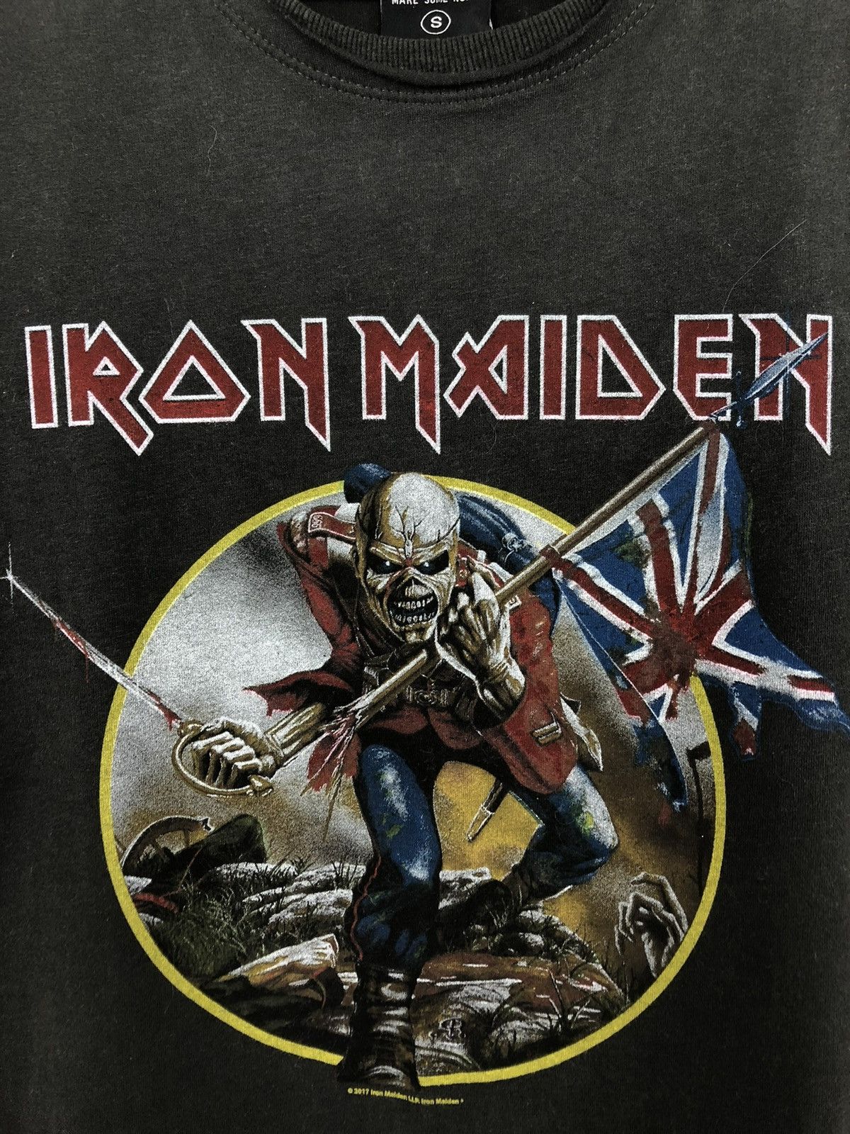Amplified × Iron Maiden × Vintage Iron Maiden 2017 T-Shirt Black Skeleton Logo Size S Size US S / EU 44-46 / 1 - 5 Thumbnail