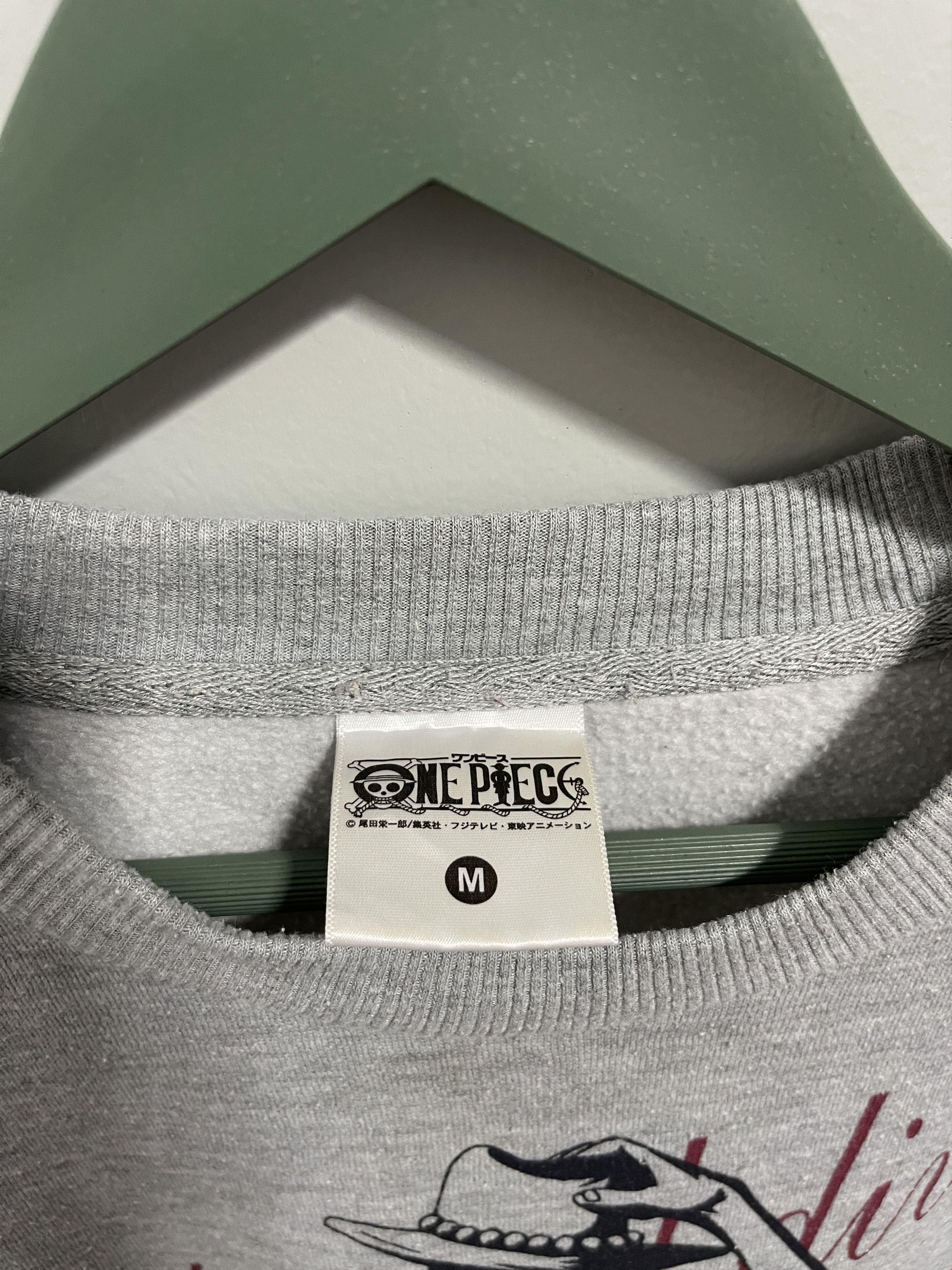 Cartoon Network × One Piece × Vintage Y2k One Piece Ace Anime Japan Pirates Sweatshirt Size US S / EU 44-46 / 1 - 7 Thumbnail