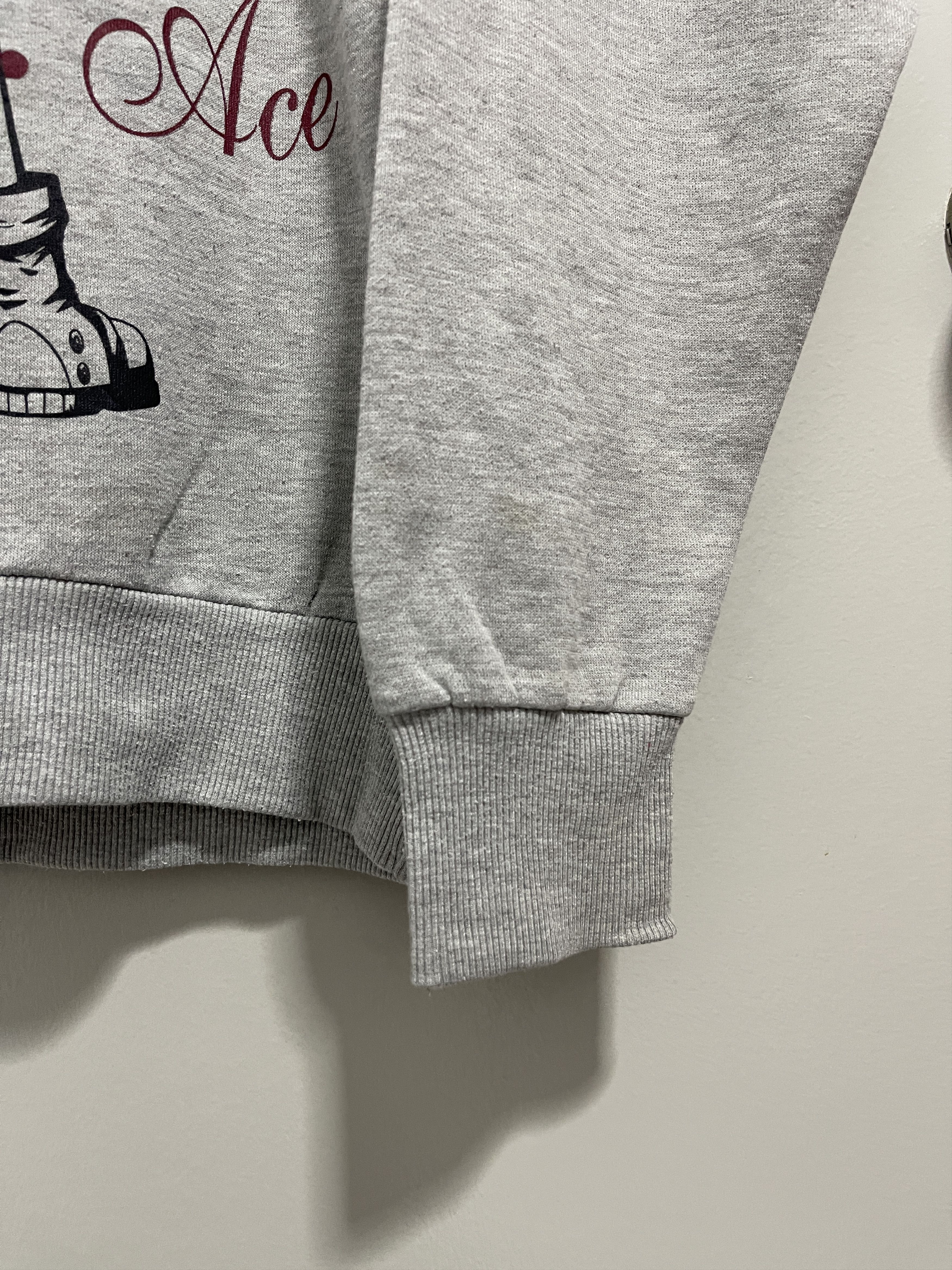 Cartoon Network × One Piece × Vintage Y2k One Piece Ace Anime Japan Pirates Sweatshirt Size US S / EU 44-46 / 1 - 4 Thumbnail