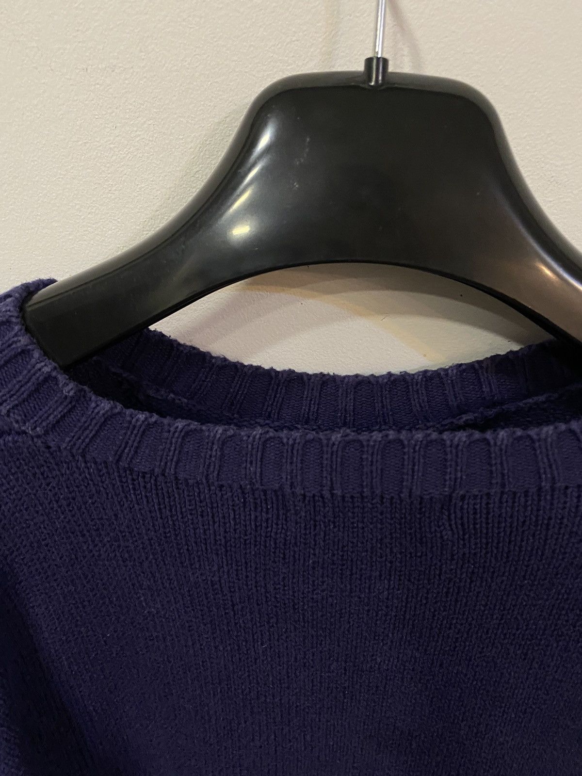 Yves Saint Laurent Navy YSL Sweater Knit Vintage Yves Saint Laurent Sweatshirt Size US M / EU 48-50 / 2 - 9 Thumbnail