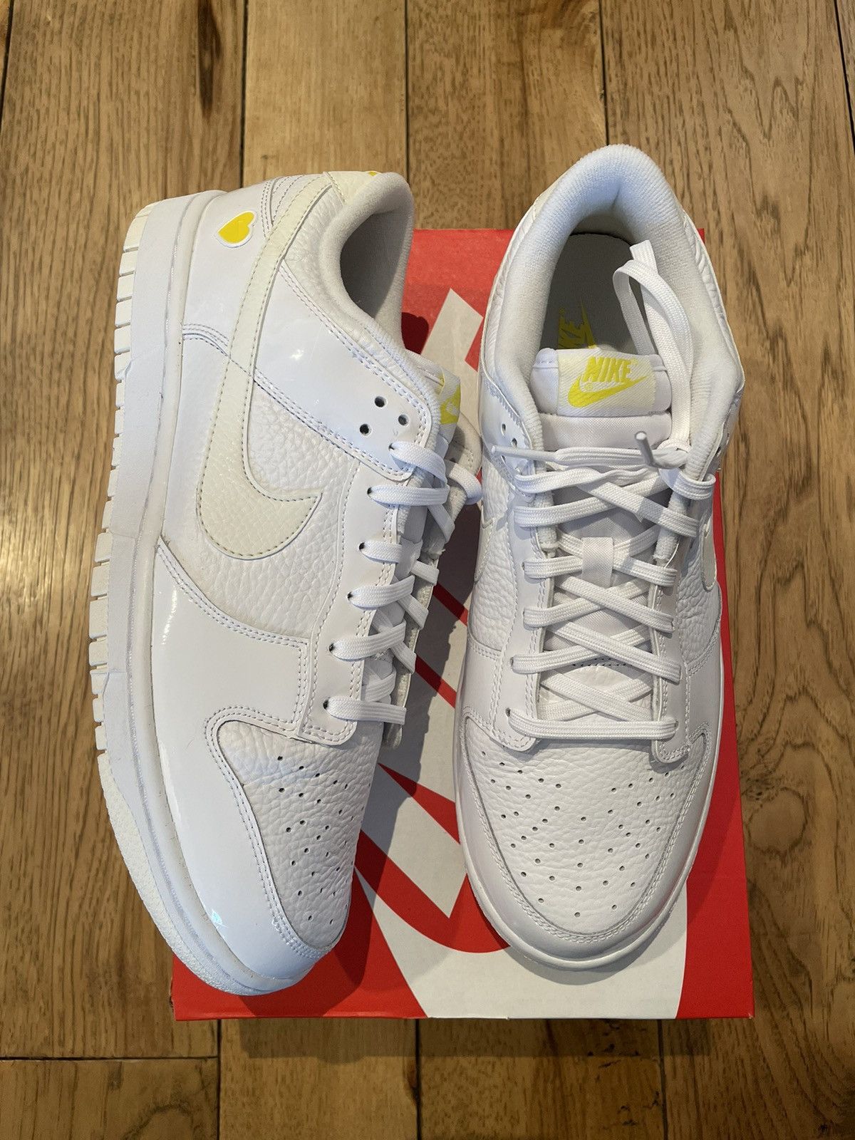Nike Nike Dunk Low Yellow Heart W 2023 Size US 9 / EU 42 - 1 Thumbnail