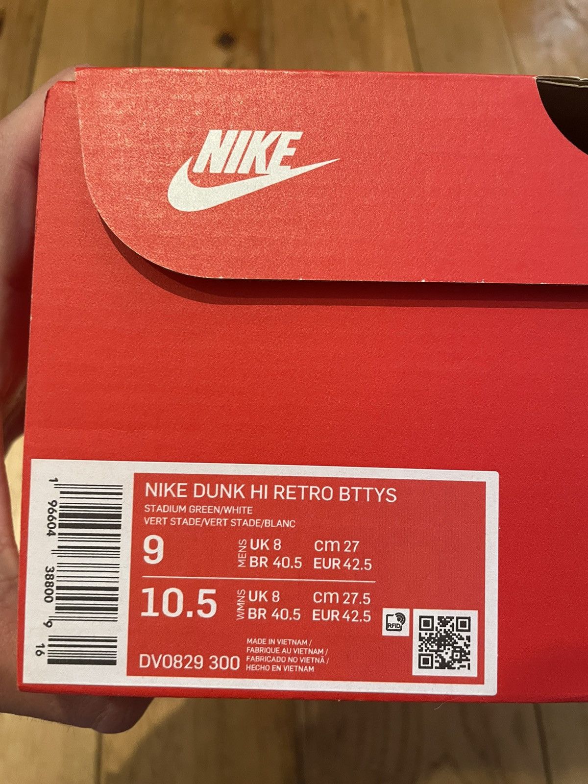 Nike Nike Dunk High Stadium Green Pine 2023 Size US 9 / EU 42 - 12 Thumbnail